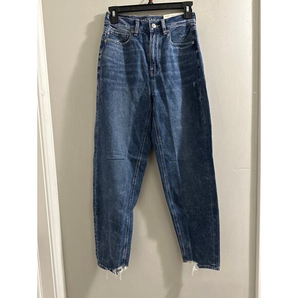 ‼️American‎ Eagle Relaxed mom jeans size 00 New - Picture 1 of 10